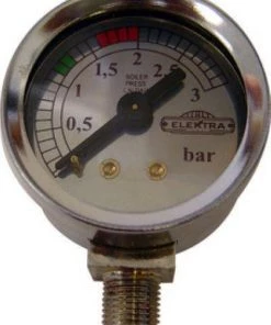 Elektra Parts Elektra Chrome Pressure Gauge 00143035