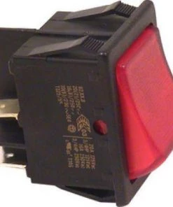 Elektra Parts Elektra 00492035 Red Power Switch Switches, Fuses, Wires
