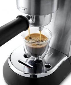 Delonghi Coffee Machines DeLonghi Dedica Deluxe Silver - EC685M Home Semi Automatic