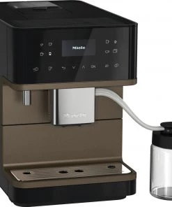 Miele Coffee Machines Home Super Automatic Miele CM6360 New Version Milk Perfection (BLACK AND BRONZE)