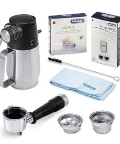 Delonghi Coffee Machines Delonghi La Specialista Maestro Espresso Machine With LatteCrema Automatic Milk Frother, Stainless Steel - EC9665M Home Semi Automatic