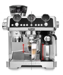Delonghi Coffee Machines Delonghi La Specialista Maestro Espresso Machine With LatteCrema Automatic Milk Frother, Stainless Steel - EC9665M Home Semi Automatic