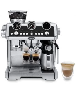 Delonghi Coffee Machines Delonghi La Specialista Maestro Espresso Machine With LatteCrema Automatic Milk Frother, Stainless Steel - EC9665M Home Semi Automatic