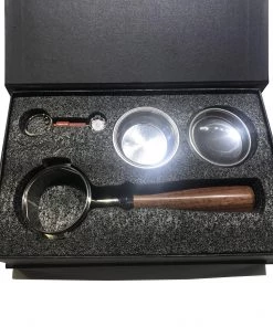 Accessories Full Portafilter Set W/Wooden Handle Accessories