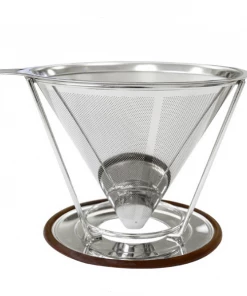 EspressDolce Coffee Machines Coffee Presses And Brewers V60 Stainless Steel Filter