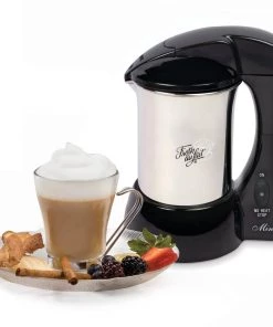 EspressDolce Coffee Machines Accessories Mini Stainless Hot/Cold Milk Frother