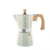 Grosche MILANO STONE Stovetop Espresso Maker - Mint Green