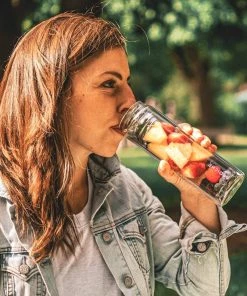 Grosche Accessories Glass Tea Infuser COPENHAGEN - Saturn 450 Ml / 15.2 Fl. Oz