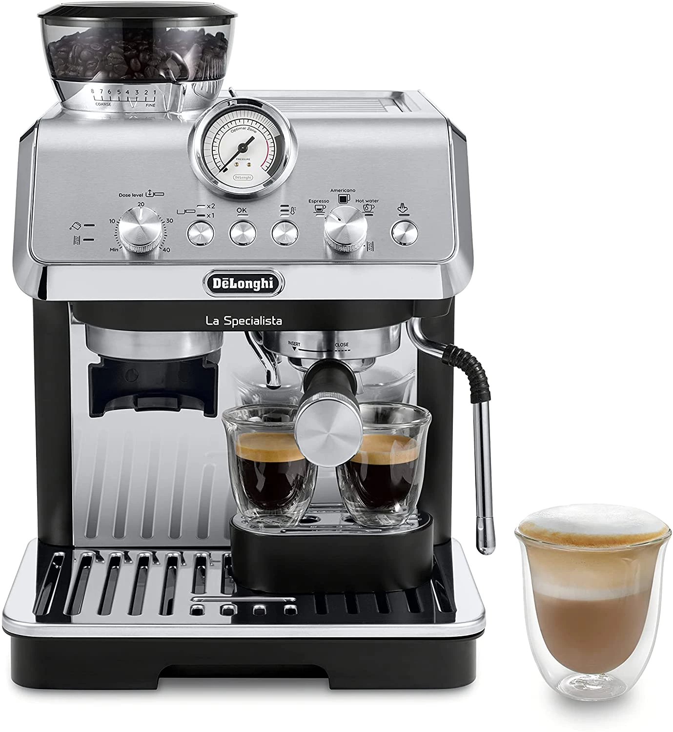 Delonghi Coffee Machines La Specialista Arte Espresso Machine (EC9155MB) Home Semi Automatic 1 Delonghi Coffee Machines La Specialista Arte Espresso Machine (EC9155MB) Home Semi Automatic