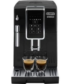 Delonghi Coffee Machines Home Super Automatic Dinamica Automatic Coffee & Espresso Machine With Iced Coffee, TrueBrew Over Ice, Black - ECAM35020B AUTOMATIC ESPRESSO/CAPPUC