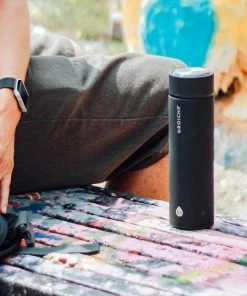 Grosche Travel Tea Infuser CHICAGO Black 450 Ml / 15.2 Fl. Oz Accessories