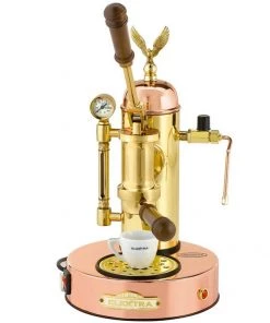 Elektra Home Machines Elektra Micro Casa A Leva - Copper & Brass (last One) Home Semi Automatic