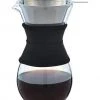 Accessories Coffee Dripper: GROSCHE Austin Pour Over Coffee Maker - Black Sleeve, 600ml/20 Fl. Oz
