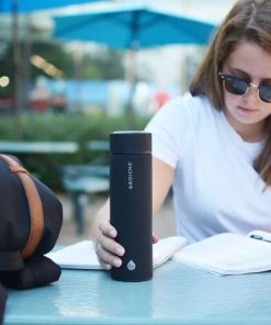 Grosche Travel Tea Infuser CHICAGO Black 450 Ml / 15.2 Fl. Oz Accessories