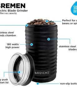 Grosche BREMEN Electric Blade Coffee Grinder Grinders