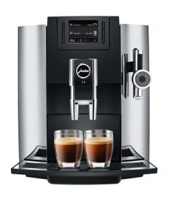 Jura Home Machines Jura E8 Chrome Super Automatic Coffee Machine Home Super Automatic