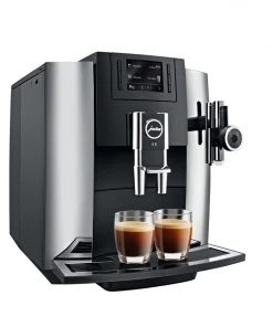 Jura Home Machines Jura E8 Chrome Super Automatic Coffee Machine Home Super Automatic