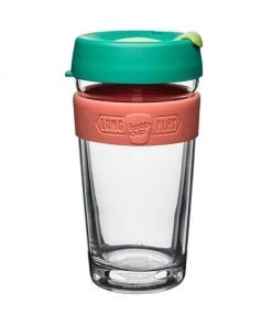 EspressDolce Coffee Machines KeepCup Longplay Hot Cold Temperature Retention Brew Glass 16oz (10 Colours) Accessories