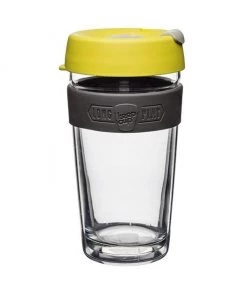 EspressDolce Coffee Machines KeepCup Longplay Hot Cold Temperature Retention Brew Glass 16oz (10 Colours) Accessories