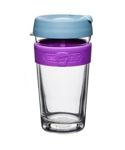 EspressDolce Coffee Machines KeepCup Longplay Hot Cold Temperature Retention Brew Glass 16oz (10 Colours) Accessories