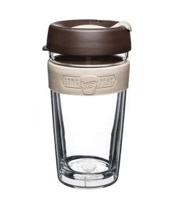 EspressDolce Coffee Machines KeepCup Longplay Hot Cold Temperature Retention Brew Glass 16oz (10 Colours) Accessories