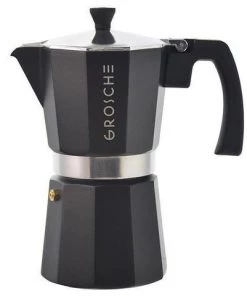 Accessories GROSCHE Milano Stovetop Espresso Coffee Maker Black 6 Cup Size Coffee/Tea