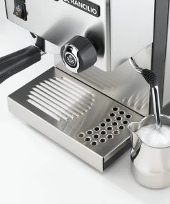 Rancilio Espresso Machines RANCILIO SILVIA 120V INOX, NEW VERSION M V6 Home Semi Automatic