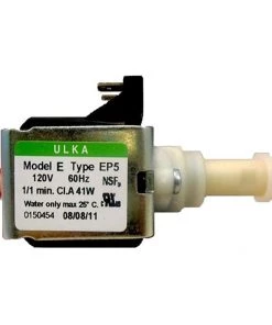 EspressDolce Coffee Machines Saeco Parts 12000131 ULKA Vibration Pump Ep5 41w 120v 60hz