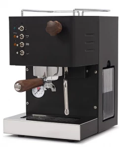 QuickMill Espresso Machines QuickMill MODELLO “PIPPA NERA” Wooden Knob And Handle