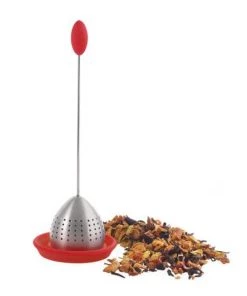 Accessories Coffee/Tea GROSCHE Tulip Tea Infuser Infuser Red