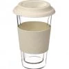 Accessories Accessories Glassware: GROSCHE Double Walled Glassen Travel Mug - White, 350ml