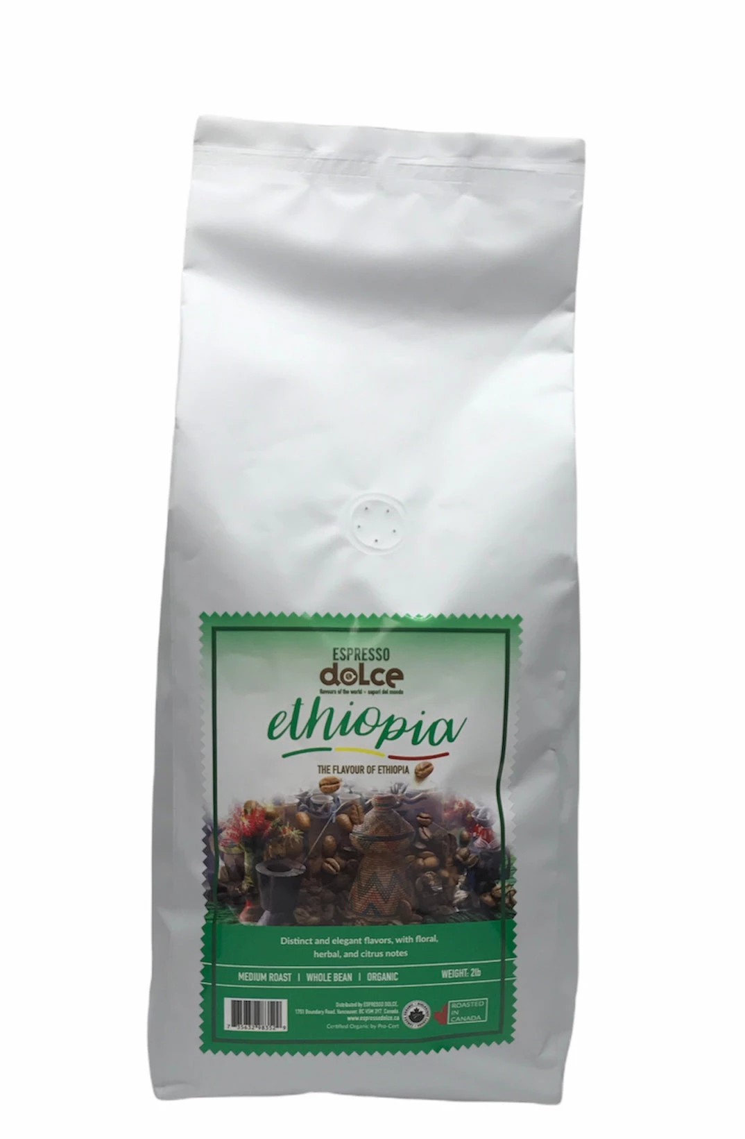 Espresso Dolce Coffee Organic Ethiopia Coffee Beans 2lb 1 Espresso Dolce Coffee Organic Ethiopia Coffee Beans 2lb