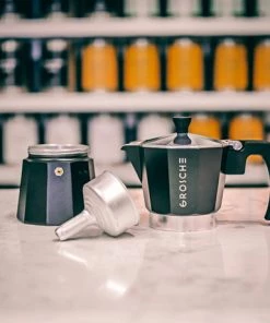 Grosche MILANO Moka Espresso Maker - Black Accessories